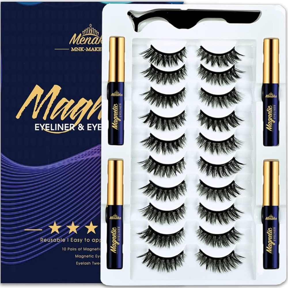 Magnetic Eyeliner & Eyelash Kit - Black
